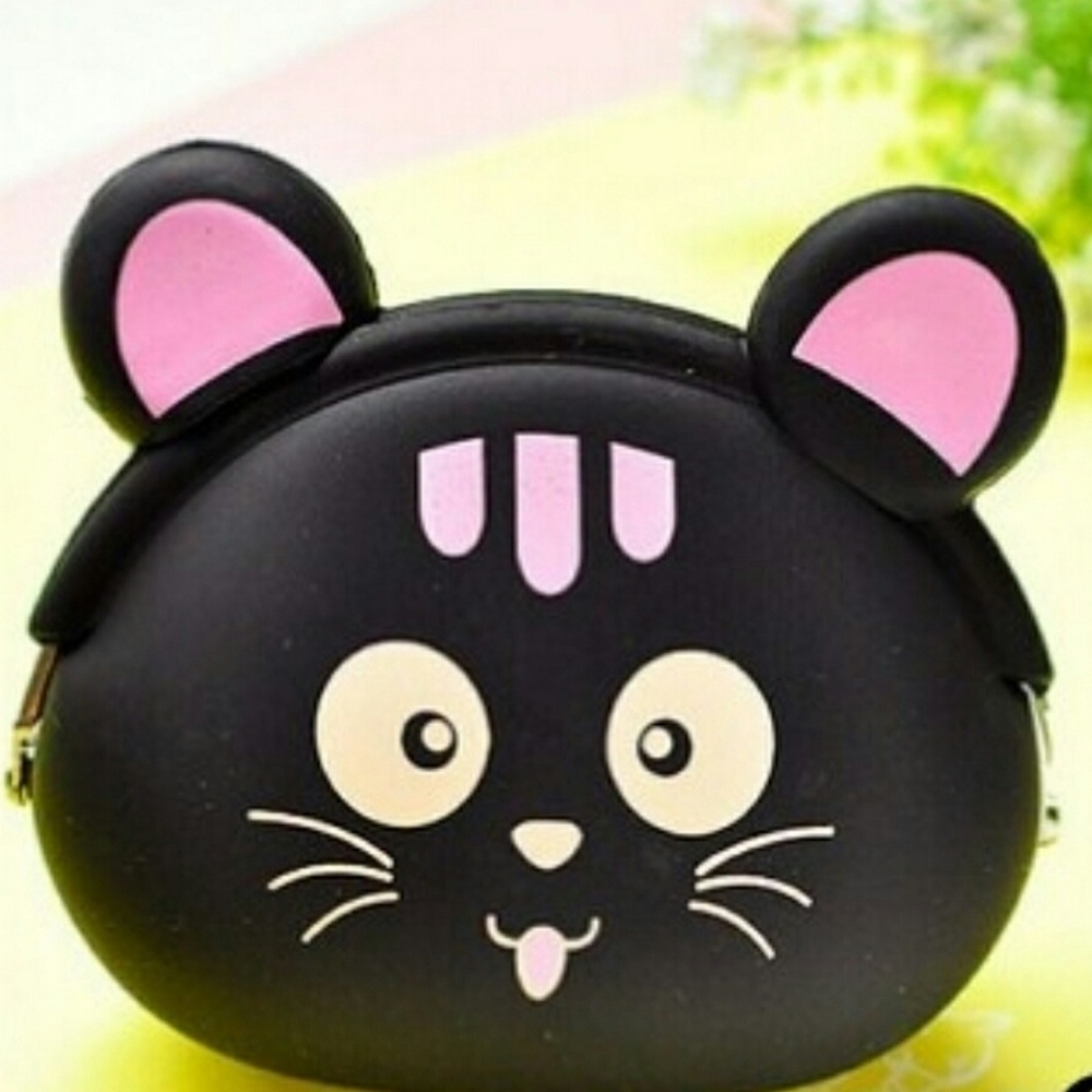 Cute Cartoon Silicone Coin Bag